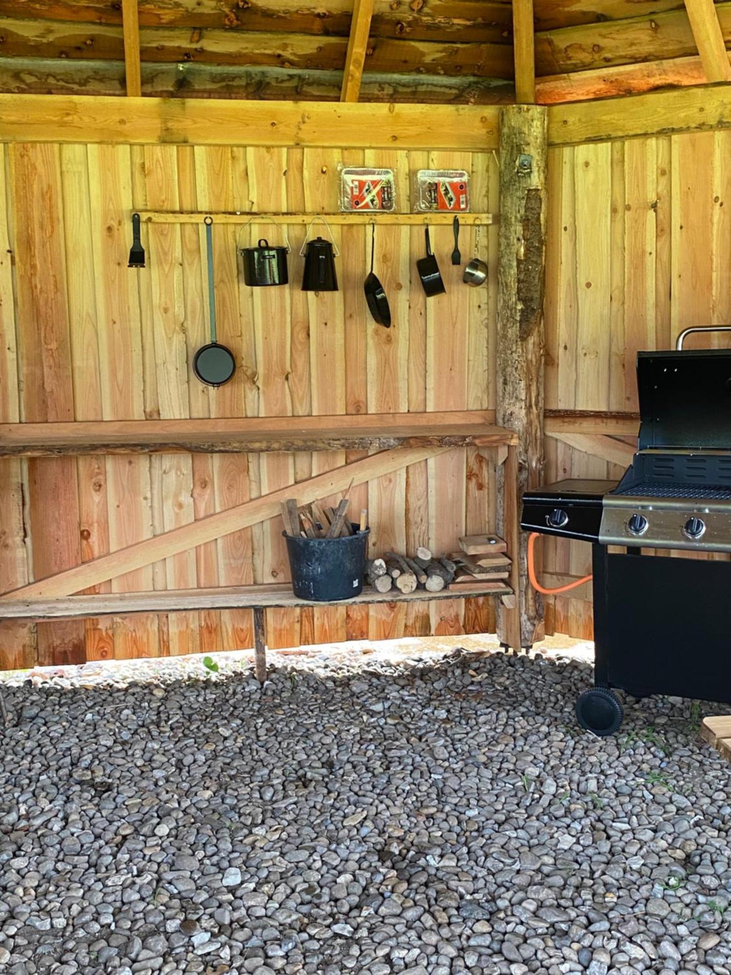 Kroghs Tiny Houses - Hyttebyen Grindsted Eksteriør billede