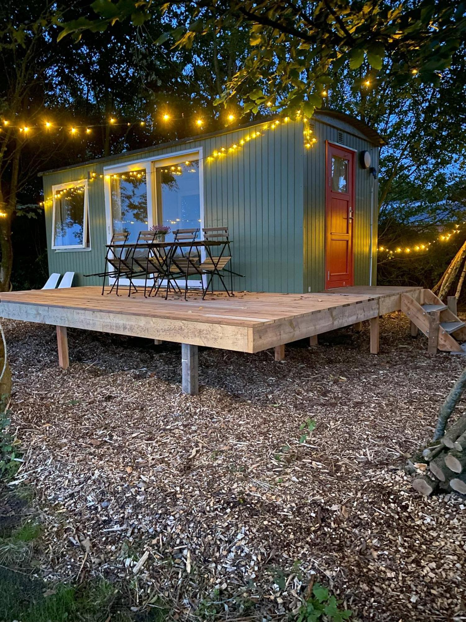 Kroghs Tiny Houses - Hyttebyen Grindsted Eksteriør billede